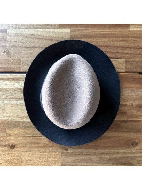 RAG & BONE Womens‎ Wool Felt Floppy Brim Fedora Hat Pecan Brown Made In USA Sz M main image 10